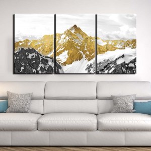 Picture mountain gold Picture Mountain Nature storlek: S|M|L|XL|XXL