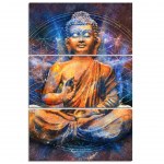 Målning Cosmic Buddha