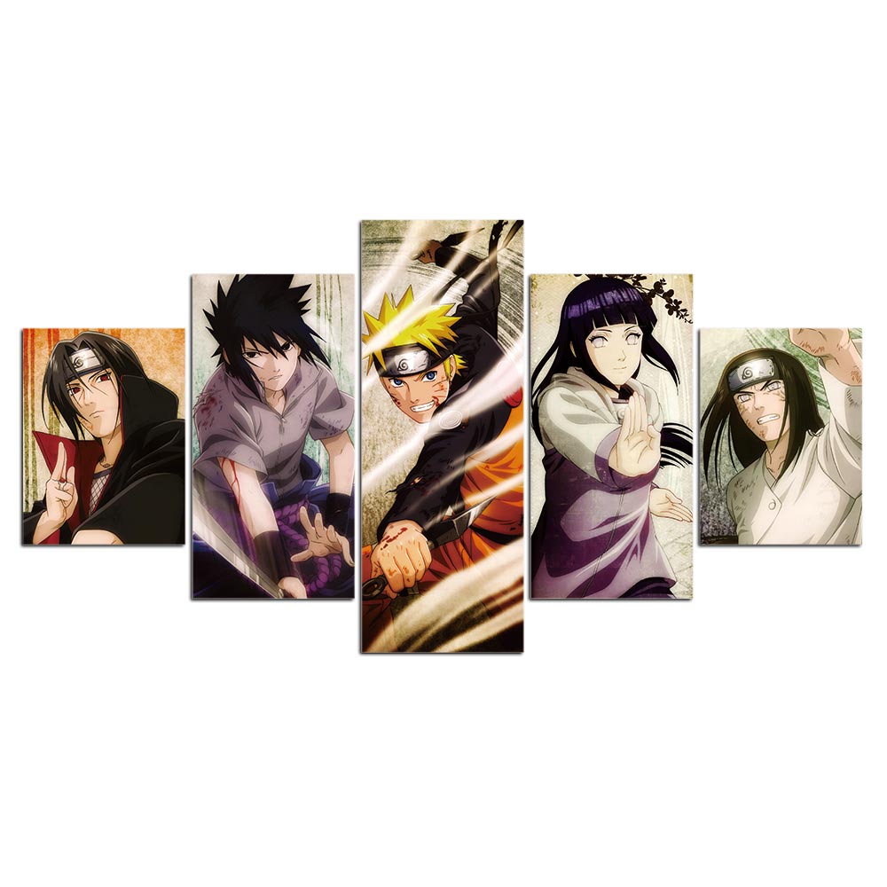 Tabell Naruto, Itachi, Sasuke, Kakashi, Gaara