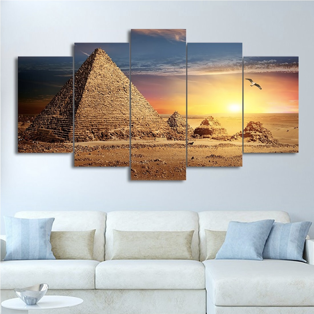 Egyptisk pyramidmålning