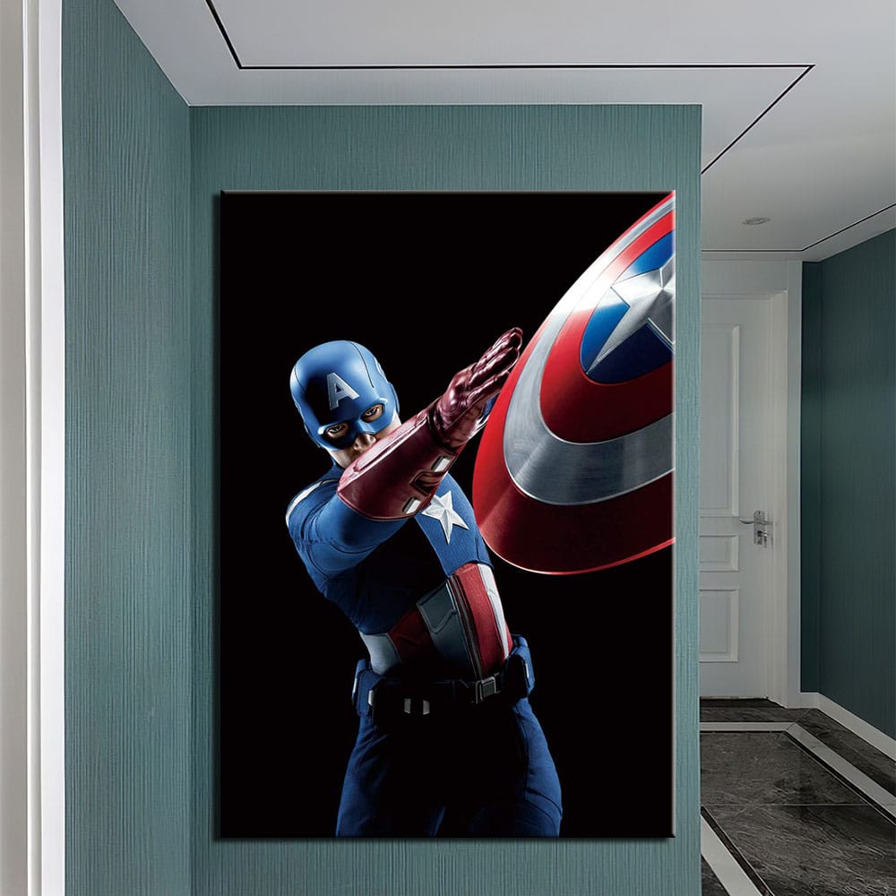 Avengers målning, Captain America
