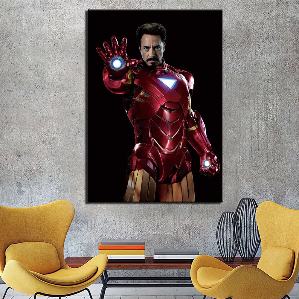 Avengers Iron Man målning