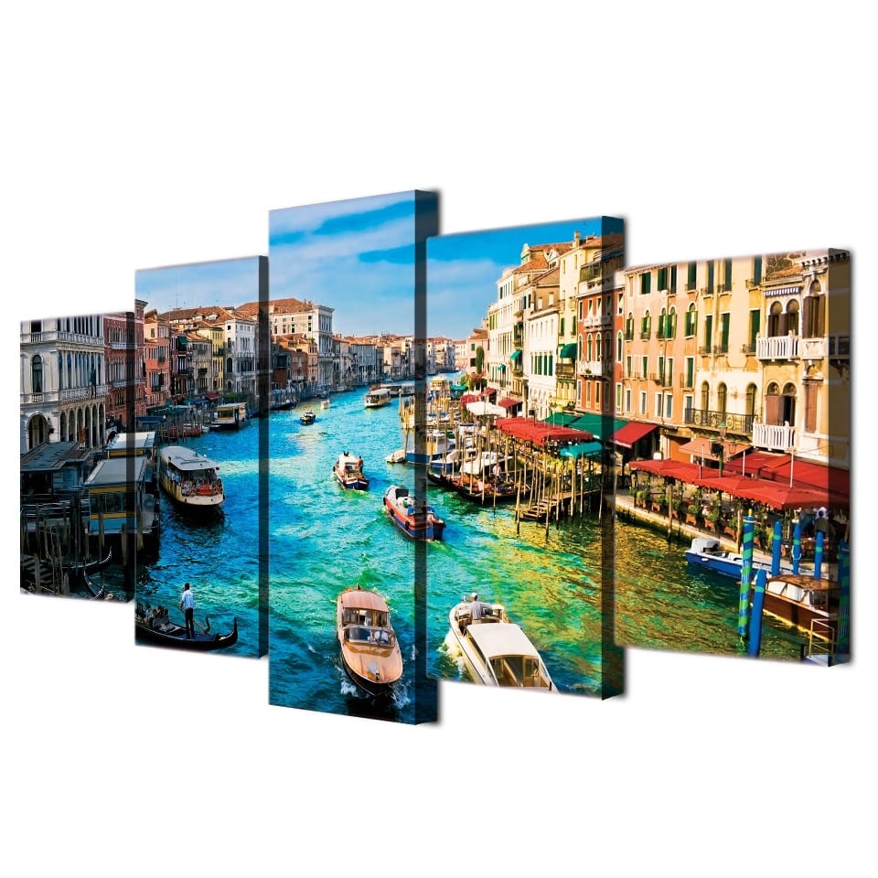Målning Grand Canal i Venedig