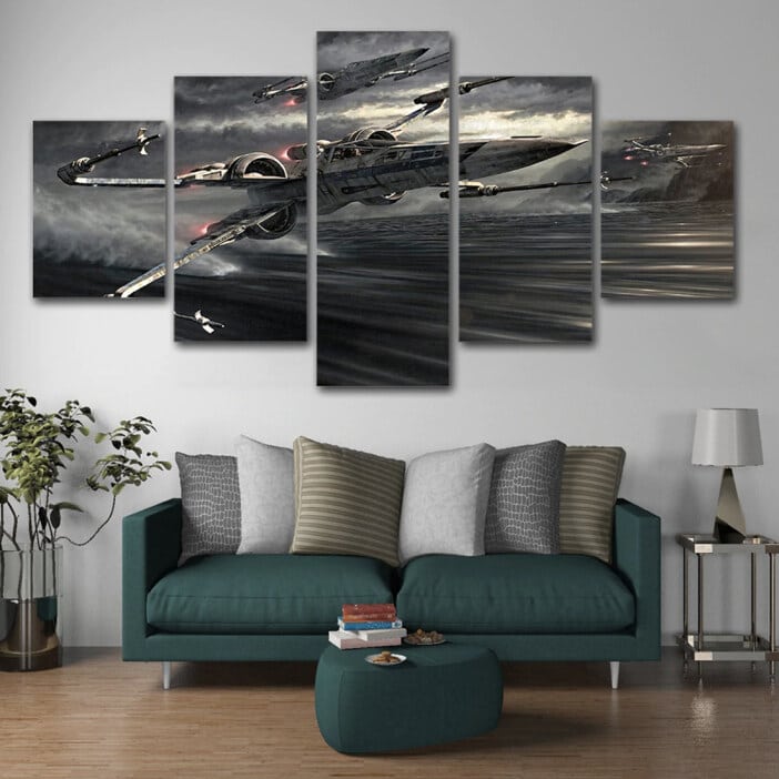 Star Wars X-Wings skeppstavla Nördstavla Star Warsstavla