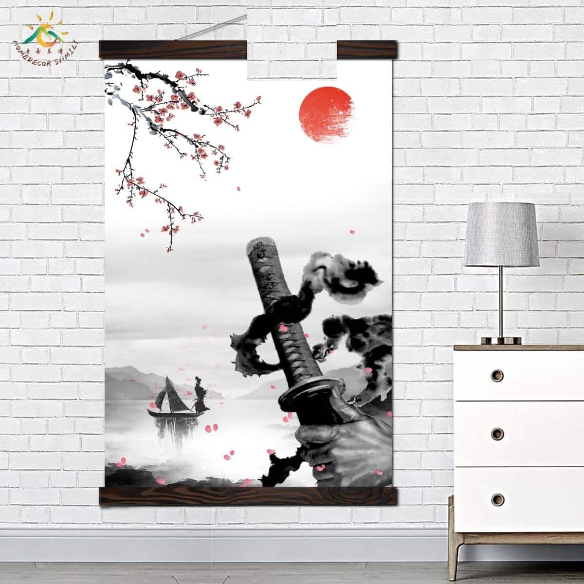 Samurajsvärd bild Japansk bild Världsbild