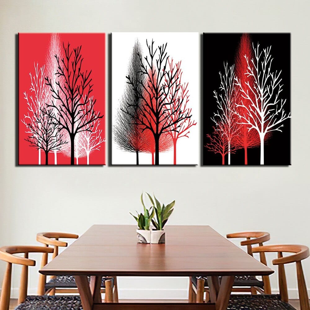 Svarta och röda träd Bordsträd Bordsträd Bord Natur storlek: XS|S|M|L|XL