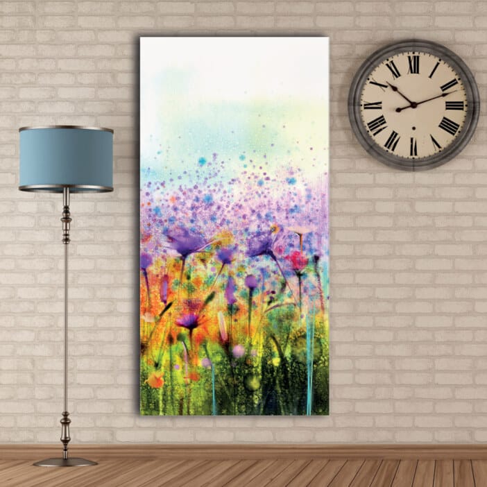 Abstrakt blomma målning abstrakt målning blomma målning natur