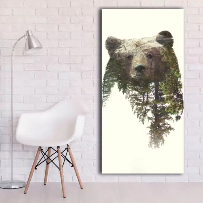 Bord Björnen och skogen Bord Djur Bord Natur Bord Björnen