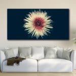 Solitär blomma målning Blom målning Natur