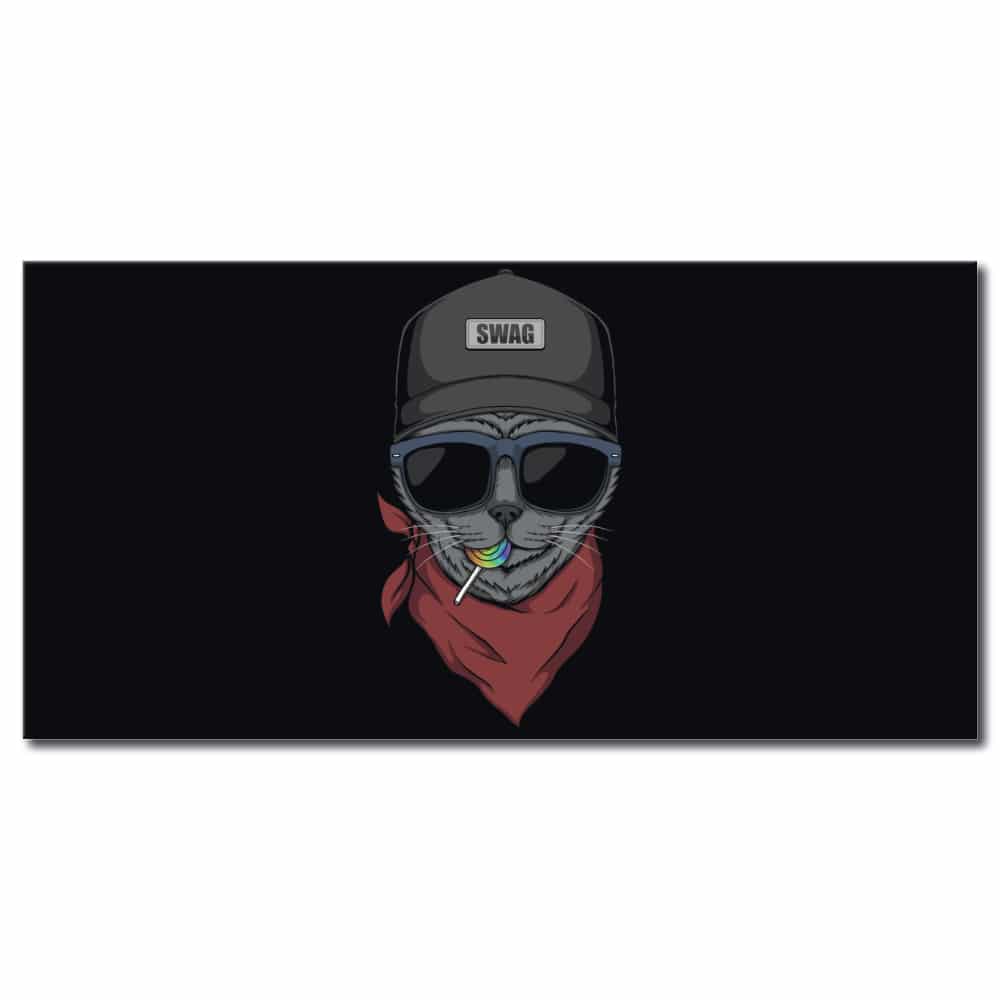 Horisontell Swag kattbild Djurbild Kattstorlek: XXS|XS|S|M|L|XL|XXL