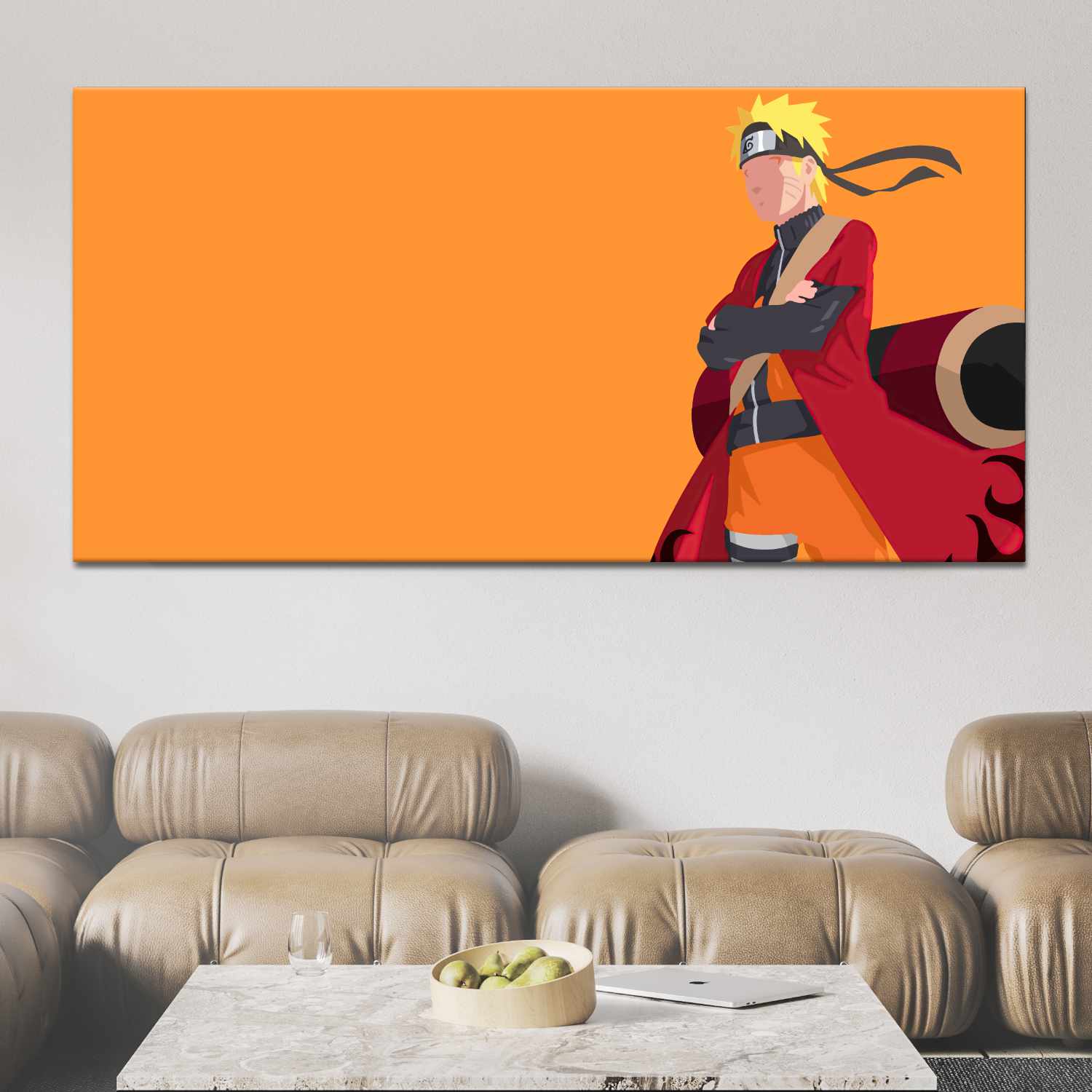 Målning Naruto Hermit Mode