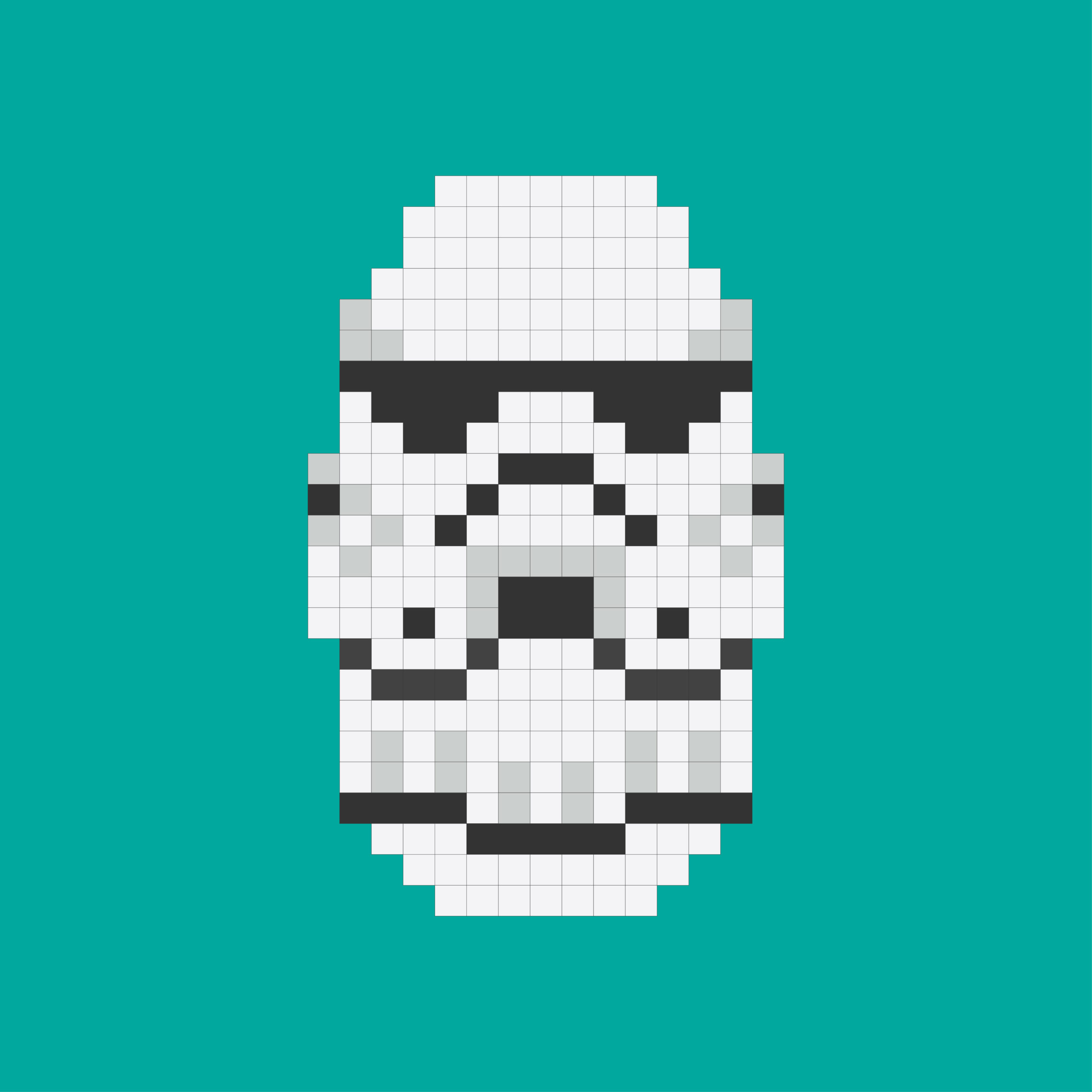 Stormtrooper hjälm målning i pixel konst