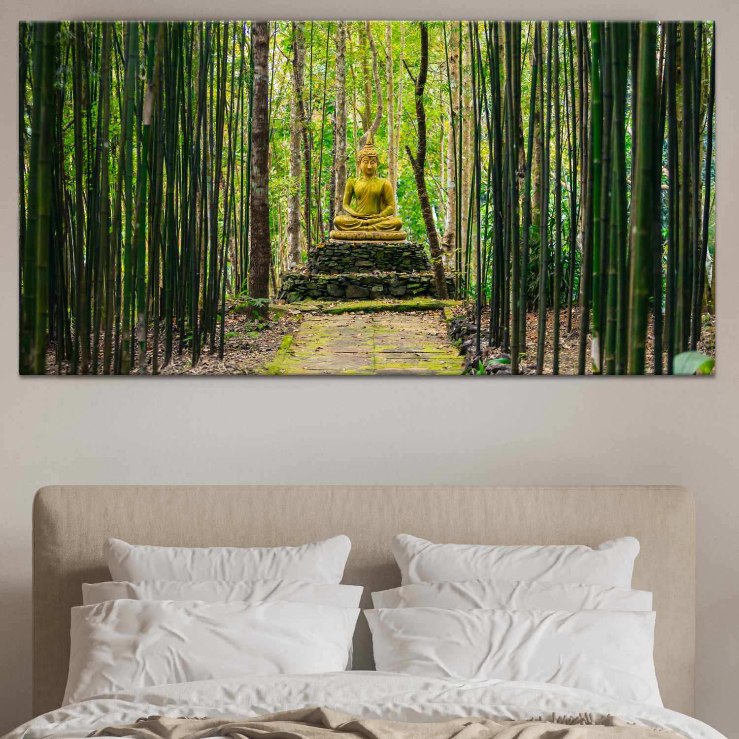 Buddha i skogen bild Buddha bild Zen bild