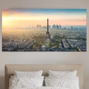 Tabell Flygfoto över Paris