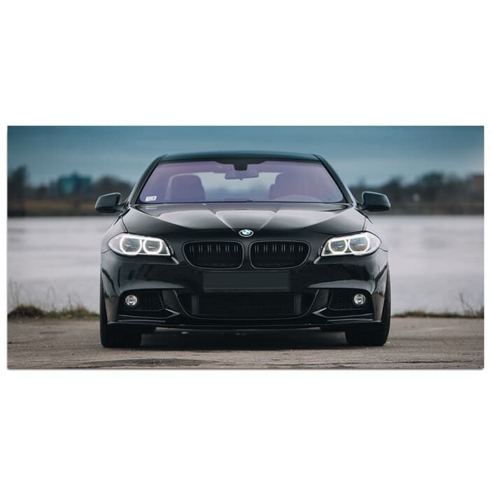 Bild BMW M5 F10 svart Bild BMW Bil Bild Original målningar format: Horisontell