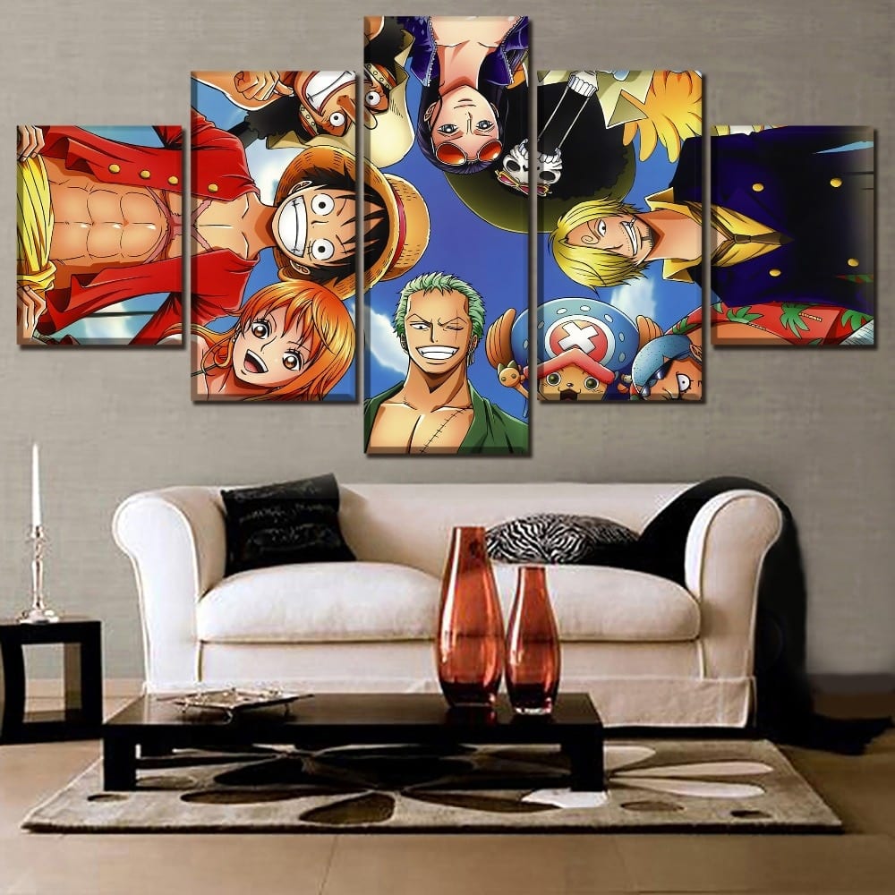 Dekorativ väggkonst duk, HD-utskrift, 5 paneler, ett rum anime roll poster för vardagsrum eller sovrum, modernt konstverk Uncategorized b69a2031f5475bad48ac93: Storlek0|Size1|Size2|Size3
