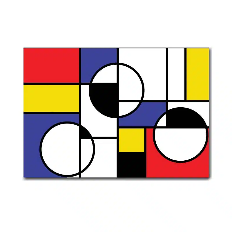 Mondrian stil bild Mondrian bild Artist Painter storlek: XS|S|M|L|XL|XXL