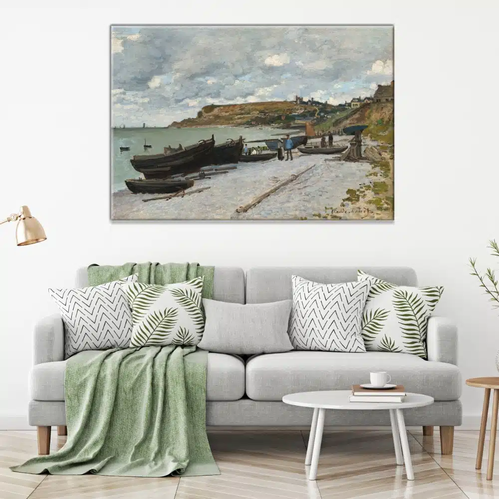 Monet målning Stranden i Sainte-Adresse Artist Painting Monet målning storlek: XXS|XS|S|M|L|XL|XXL