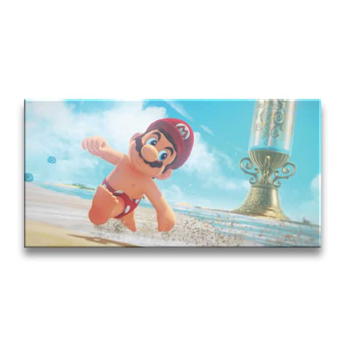 Bord Super Mario på stranden Originalbord Geek Table Super Mario storlek: XXS|XS|S|M|L|XL|XXL
