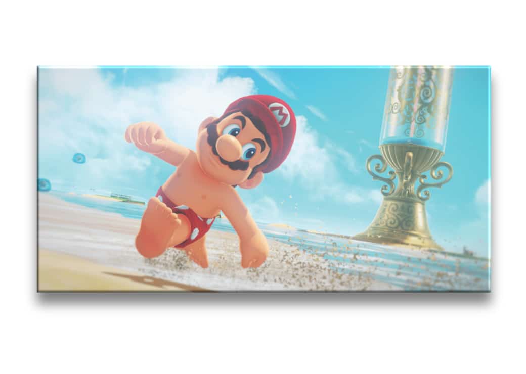 Bord Super Mario på stranden Originalbord Geek Table Super Mario storlek: XXS|XS|S|M|L|XL|XXL