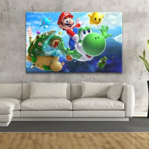 Mario med Yoshi-bräda Original brädor Geek-bräda Super Mario-bräda storlek: XXS|XS|S|M|L|XL|XXL