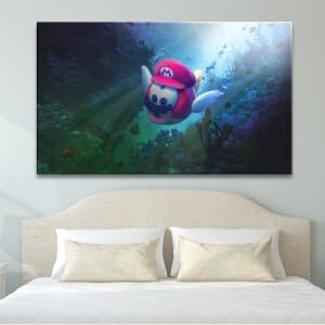 Bord Super Mario fisk Original bord Geek bord Super Mario storlek: XXS|XS|S|M|L|XL|XXL