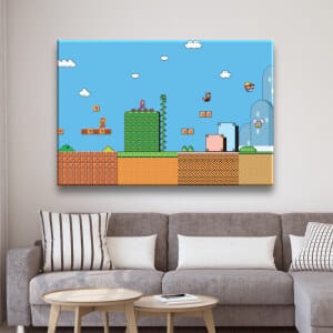 Bord Super Mario old school Originalbord Geek bord Super Mario storlek: XXS|XS|S|M|L|XL|XXL