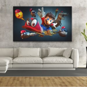 Bord Super Mario race Originalbord Geek bord Super Mario storlek: XXS|XS|S|M|L|XL|XXL