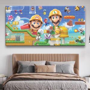 Bord Super Mario och Luigi Original bord Geek bord Super Mario storlek: XXS|XS|S|M|L|XL|XXL