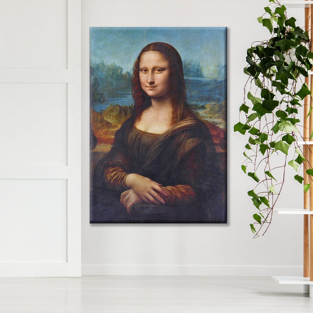 Mona Lisa målning Okategoriserade format: Vertikal