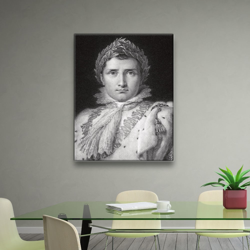 Napoleon självporträtt målning 1800-talet Napoleon målning storlek: XS|S|M|L|XL|XXL